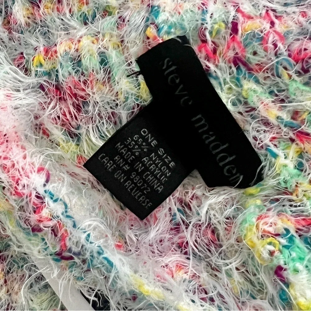 Steve Madden Cotton Candy Multi Cowl Scarf